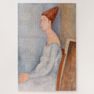 Amedeo Modigliani - Portrait Jeanne Hebuterne #3 Puzzle