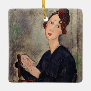Amedeo Modigliani - Portrait von Dedie Hayden Keramikornament