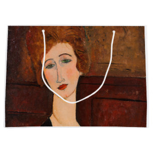Amedeo Modigliani - Porträt einer Frau Große Geschenktüte