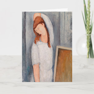 Amedeo Modigliani - Porträt Jeanne Hebuterne #1 Karte