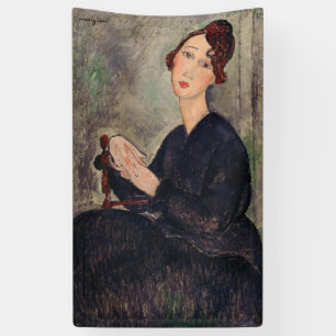 Amedeo Modigliani - Porträt von Dedie Hayden Banner