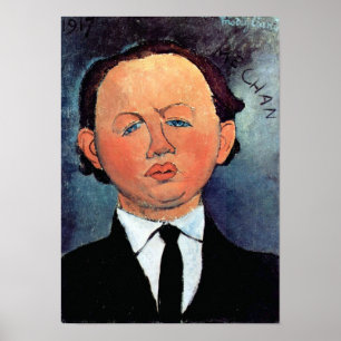 Amedeo Modigliani - Porträt von Mechan Poster