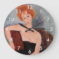 Amedeo Modigliani - Rothaarige Girl Abend Dress