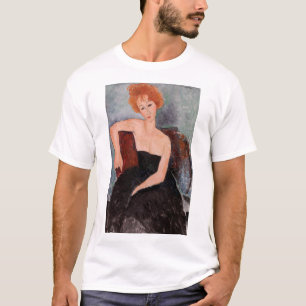 Amedeo Modigliani - Rothaarige Girl Abend Dress T-Shirt