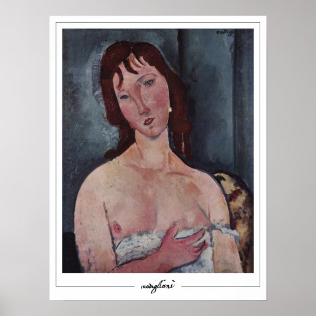 Amedeo Modigliani Zedign Art Poster #123 (Vorne)
