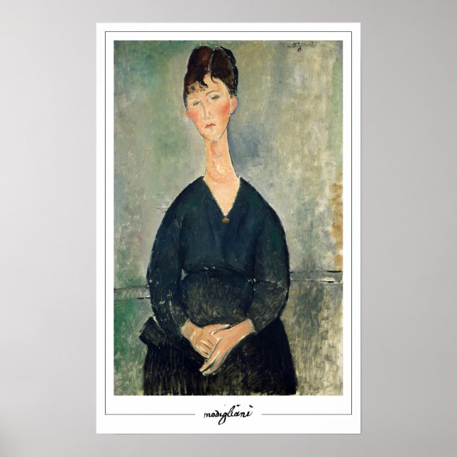Amedeo Modigliani Zedign Art Poster #15 (Vorne)