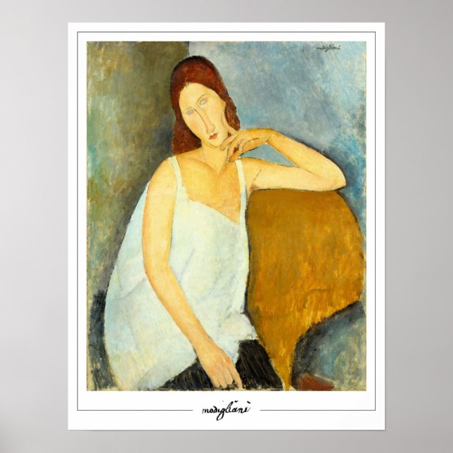 Amedeo Modigliani Zedign Art Poster #17 (Vorne)