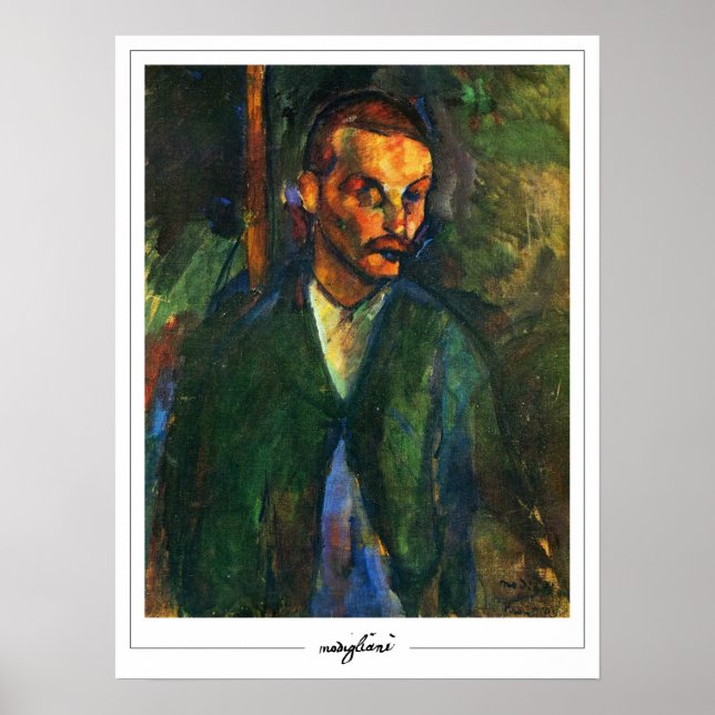 Amedeo Modigliani Zedign Art Poster #18 (Vorne)