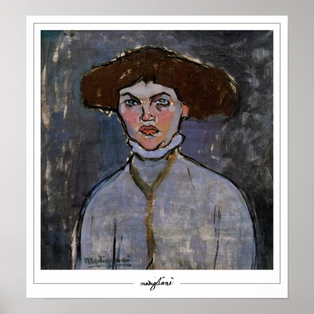 Amedeo Modigliani Zedign Art Poster #23 (Vorne)