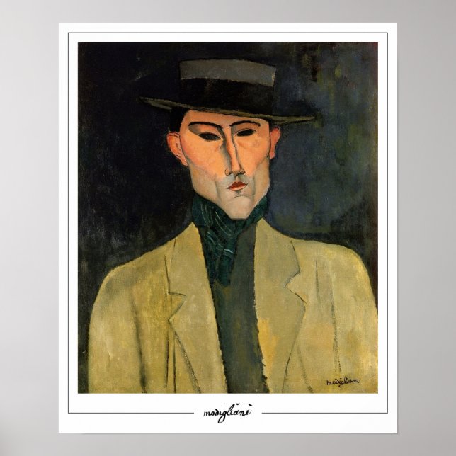 Amedeo Modigliani Zedign Art Poster #273 (Vorne)