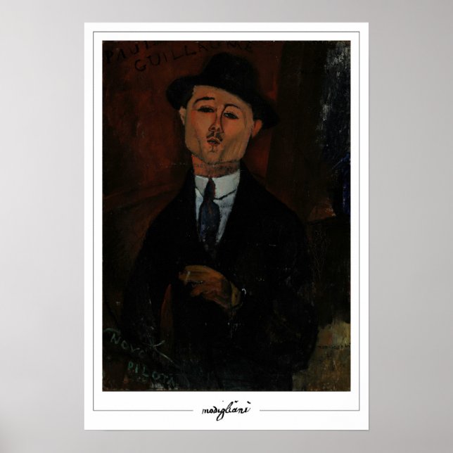 Amedeo Modigliani Zedign Art Poster #311 (Vorne)