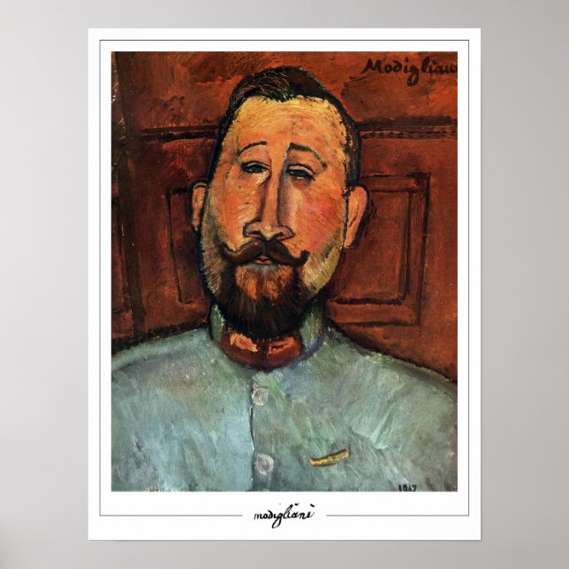 Amedeo Modigliani Zedign Art Poster #317 (Vorne)