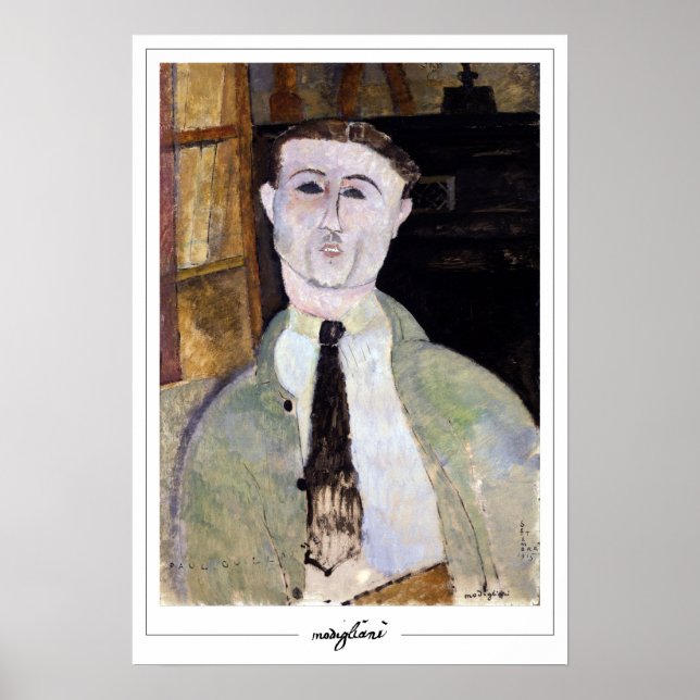Amedeo Modigliani Zedign Art Poster #352 (Vorne)
