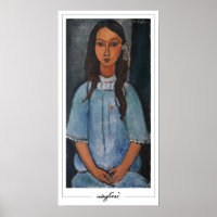 Amedeo Modigliani Zedign Art Poster #5