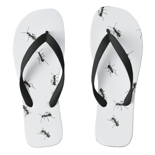 Ameisen Flip Flops (Fußbett)