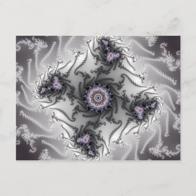 Ameisen - Fraktal Postkarte (Vorderseite)