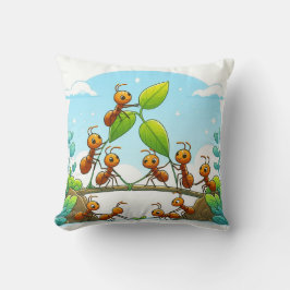 Ameisen in Wonderland Pillow Kissen