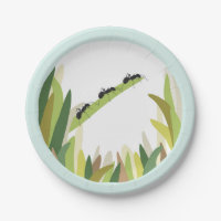 Ameisen-Wanzen-Insekten-Papierplatten-Party im