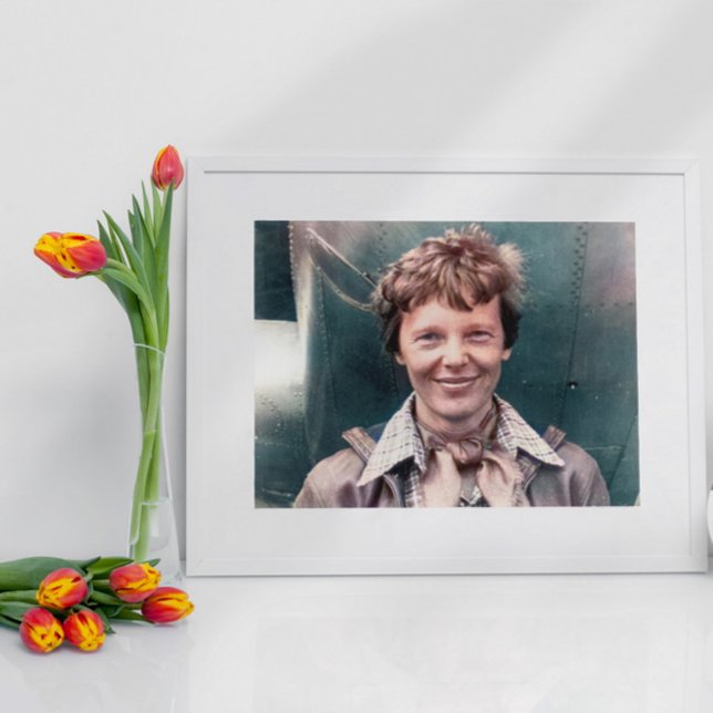 Amelia Earhart ihre Lockheed Model 10-E Electra Poster (Von Creator hochgeladen)