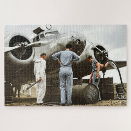 Amelia Earhart Lockheed Model 10 Electra 1937 Rema Puzzle
