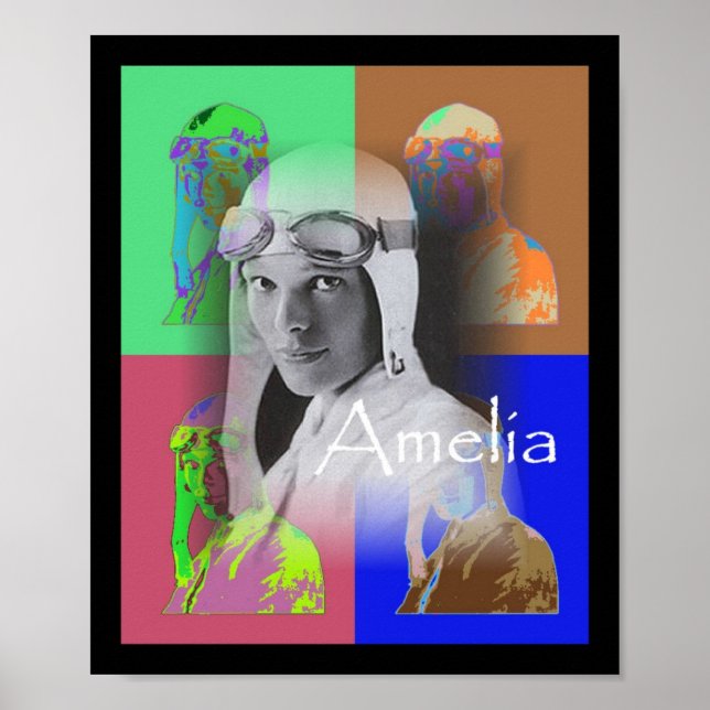 Amelia Earhart Poster (Vorne)