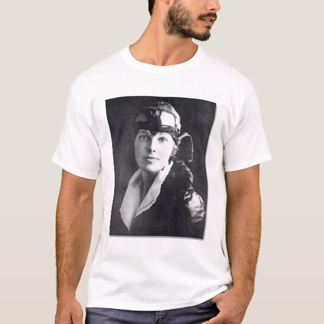 Amelia-Earhart T-Shirt (Vorderseite)