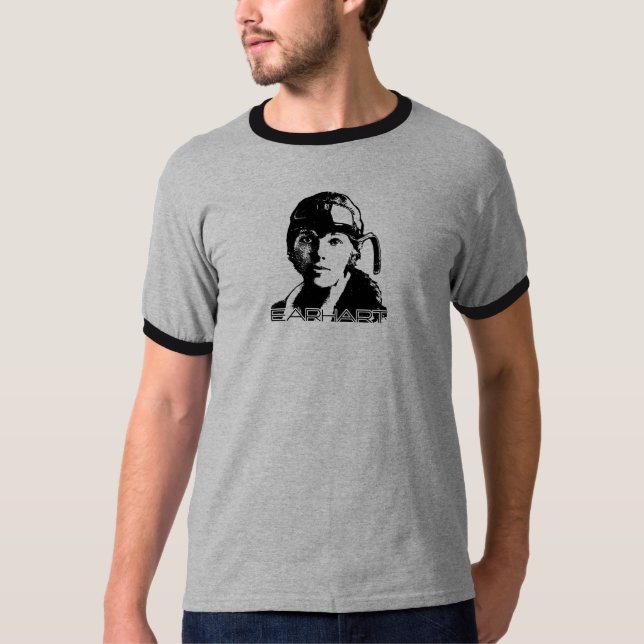 Amelia Earhart T-Shirt (Vorderseite)