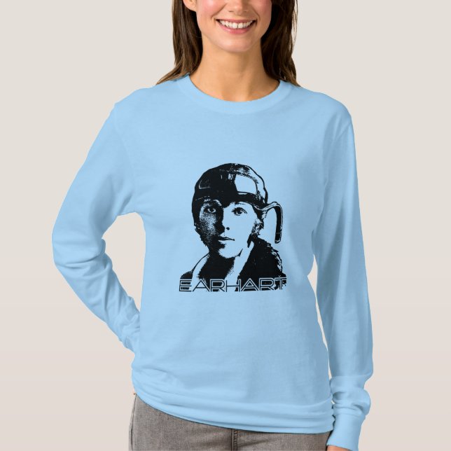 Amelia Earhart T-Shirt (Vorderseite)