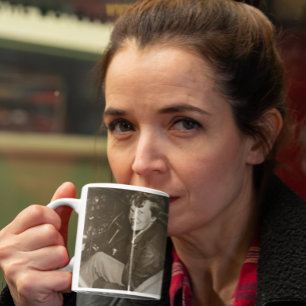 Amelia Earhart Ungezwungenes Flugzeug-Cockpit-Foto Kaffeetasse