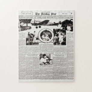 Amelia Earhart Vor dem verhängnisvollen Flug Mar19 Puzzle
