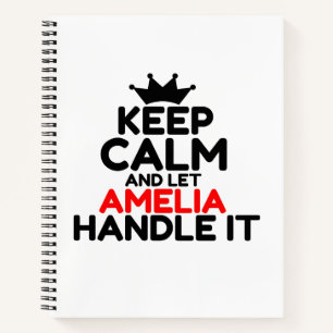 AMELIA HANDLE IT NOTIZBUCH