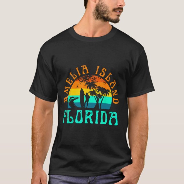 Amelia-Insel _1  T-Shirt (Vorderseite)