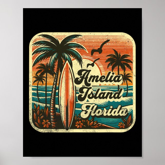 Amelia-Insel _2  Poster (Vorne)