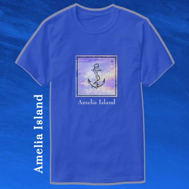 Amelia Island Anchor T - Shirt (Von Creator hochgeladen)