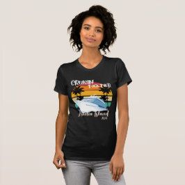Amelia Island Cruise 2025 Family Group Travel T-Shirt