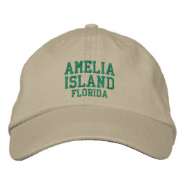 Amelia Island Florida bestickter Baseballhut Bestickte Baseballkappe