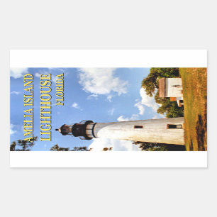 Amelia Island Leuchtturm, Florida Stickers