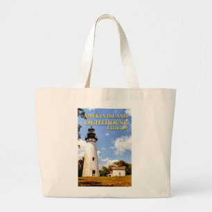 Amelia Island Lighthouse, Florida Jumbo Tote Bag Stoffbeutel