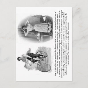Amelia Jenks Bloomer Postkarte