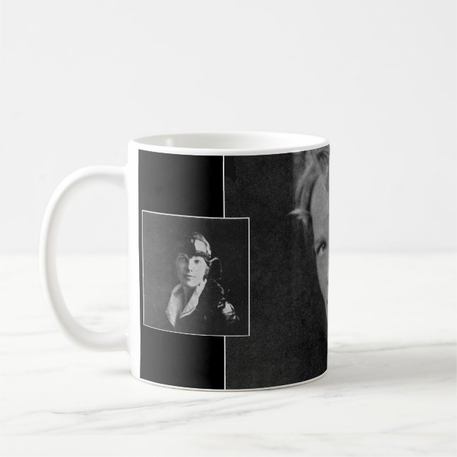 "Amelia macht das Unmögliche" Kaffeetasse (Links)