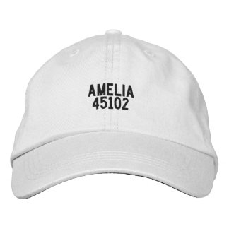 Amelia Ohio Hat Bestickte Baseballkappe
