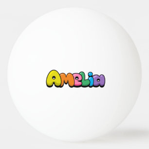 Amelia Tischtennisball