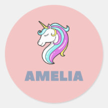 Amelia Unicorn Tote Bag