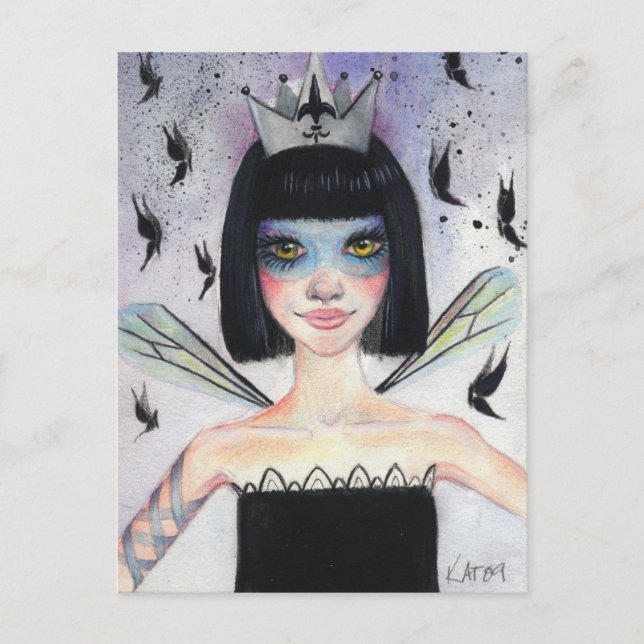 Amelie die Fee Postkarte (Vorderseite)