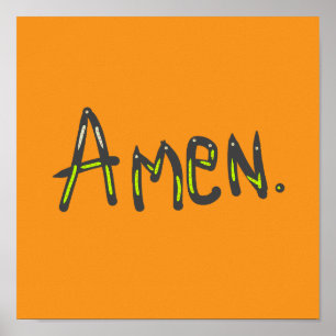 Amen So sei es Poster
