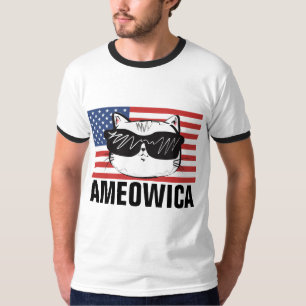AMEOWICA CAT-T - SHIRT
