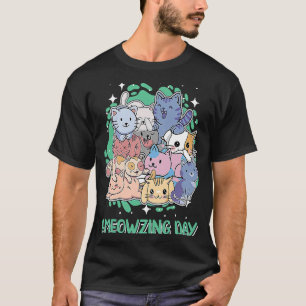 Ameowzing Day Cat Positives Zitate Kitten Positivi T-Shirt