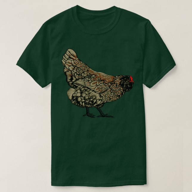 Ameraucana Chicken T-Shirt (Design vorne)