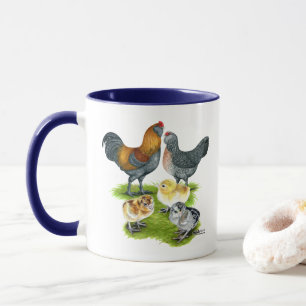 Ameraucana Huhn-Familie Tasse