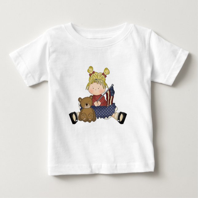 Amerciana Beauty 1 Baby T-shirt (Vorderseite)